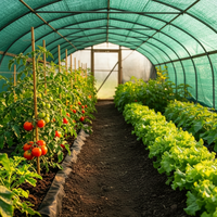 70%-90% schaduwdoek HDPE, landbouwkas zonwerend net voor fruit- en groenteteelt