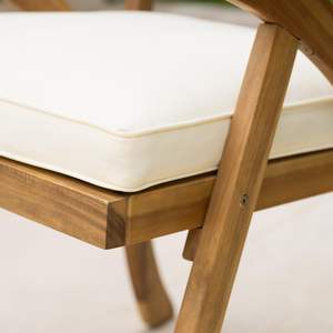 Ensemble de 2 chaises de salle à manger en bois DB Outdoor Hermosa KD - Product Image 5