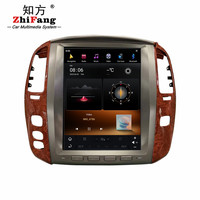 Lecteur DVD vidéo de voiture avec écran tactile, Navigation GPS pour Lexus 2004-2006 LX470 Android 11.0, lecteur multimédia de voiture