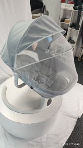 Pabrik gaya baru 5 in 1 bayi kursi goyang dengan musik getaran bayi ayunan Portabel bayi lipat tempat tidur goyang bayi - Product Image 5