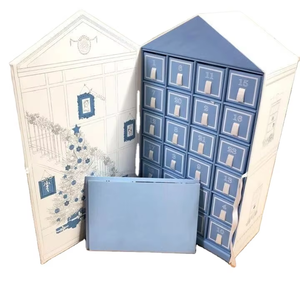 Caja de Calendario de Adviento Navideño Personalizada 2026, 24 Días, Mini Adornos, Caja Rígida, Empaque de Caja de Calendario de Adviento Navideño - Product Image 1