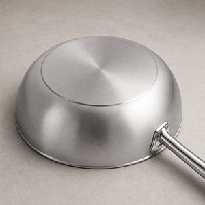 <span class=keywords><strong>Wok</strong></span> de Titanio Puro de Grado Médico 99.9% Directo de Fábrica con Tapa Abombada, Mango Largo, Sin Recubrimiento, Utensilios de Cocina Saludables OEM - Product Image 3