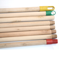 Produits moins de 1 dollar Chine gros balais manche en bois naturel bûches de bois rondes pour balais et vadrouilles