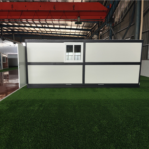 Mini Villa prefabricada de lujo moderna de 30 pies, paquete plano, casa de 30 pies hecha de panel sándwich para centro comercial de oficina u hotel - Product Image 4