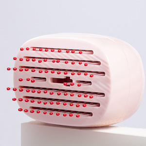 Trending Portable Self Cleaning Air <b>Cushion</b> Hair Brush Detangling Curl Comb Compact Lightweight Custom Hair Tool - Product Image 2