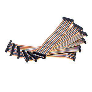 電気製品の男性デュポン<span class=keywords><strong>IDC</strong></span>ケーブルへのジャンパーワイヤー10cm/20cm 40ピン2.54mmカラーケーブル - Product Image 2