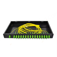 Boîtier Terminal Cassette Réseau Extérieur PLC Connecteurs SC 1*8 1*16 1*32 Splitter Fibre Optique Monomode ODF Solution FTTX WiFi 4G