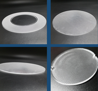 Feuille acrylique transparente 1mm 1.2mm 3mm plaque de guidage de lumière en plastique feuille de diffuseur de LED plaque de guidage de lumière LED