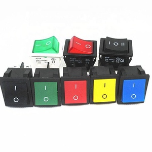 30A 40A lớn hiện tại chuyển đổi màu tím Đồng Pin Bạc mạ Rocker chuyển đổi - Product Image 1