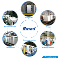 Smad 6kg Machine à laver professionnelle familiale à chargement frontal automatique pour DWF-60A10LBTE