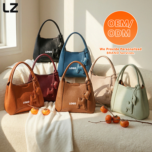 Borsa a Tracolla Mini in Vera Pelle LZ, Borsetta con Manico Superiore e Tracolla Regolabile, Sac à Main - Product Image 1