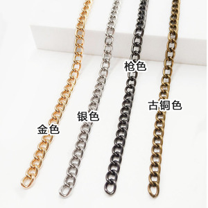 Iron <b>Chain</b> 100 Yards Plated Fashion Decorative <b>Chain</b> For Jewelry Making Bag <b>Waist</b> Bracelet Extension Twisted <b>Chain</b> Factory - Product Image 2