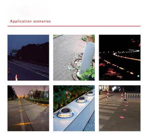 Marcador de Pavimento Elevado de Alta Visibilidad y Resistencia para la Delimitación de Carriles de Carreteras y Seguridad Vial - Product Image 4