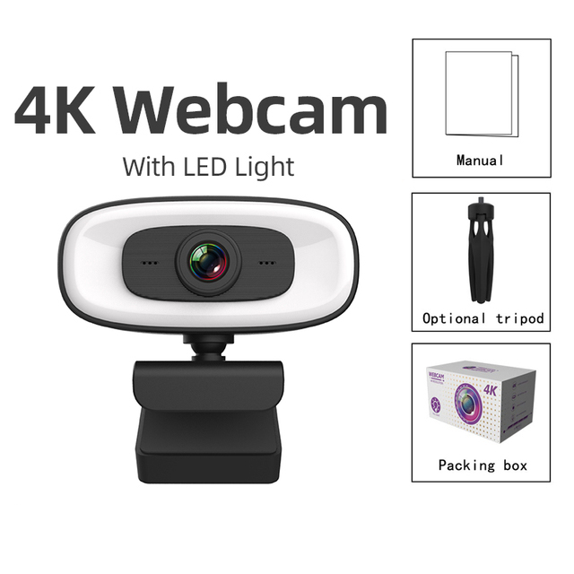 cámara web 4k