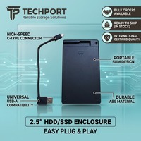 Boîtier HDD/SSD 2,5 pouces en plastique ABS 3,5 avec ventilateur de refroidissement 5V 2A pour iMac, conception sans câble pour clonage de système, idéal pour les administrations