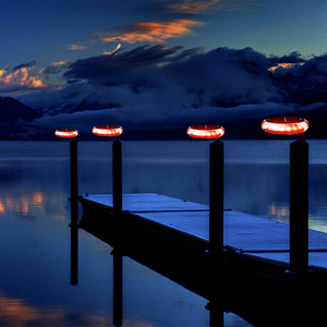 Lámpara de popa IP67 Luces de navegación de señal a prueba de agua Barco marino LED Posición <span class=keywords><strong>solar</strong></span> SOS luz de advertencia Luces RGW - Product Image 4