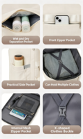 Sac à dos élégant pour ordinateur portable de 15,6 pouces pour étudiants - Sac de voyage scolaire résistant à l'eau avec plusieurs poches en 4 couleurs