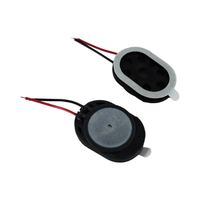Speaker ponsel 2014 W 8ohm, pengeras suara keras telepon seluler plastik ganda magnetik