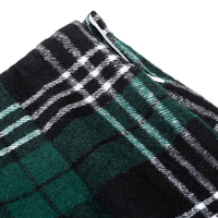 Mini robe à carreaux d'hiver Jupe en laine à carreaux Multi Tartan Jupe à carreaux classique en flanelle pour femmes Mini jupe à carreaux A Line