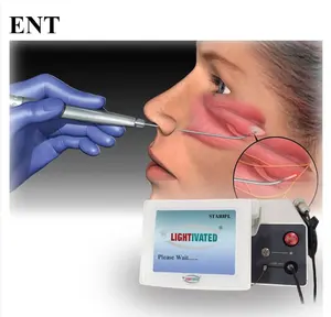 2024 ENT treatment double wave 980nm 1470nm diode laser ear nose throat CE medical laser surgical endolaser fiberlift machine
