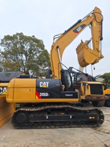 รถขุดตีนตะขาบ CAT315D มือสองคุณภาพดีเยี่ยม เครื่องจักรก่อสร้าง รถขุดตีนตะขาบ 15 ตัน CAT 315D มือสองสำหรับขาย - Product Image 5