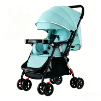 Poussette bébé pliable légère, poussette bébé personnalisée, landau pour la vente au détail