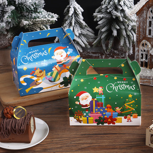 2025 Wholesale New High Quality Wholesale Customized Christmas Eve <b>Box</b> Candy <b>Cookie</b> Packaging Gift Paper <b>Box</b> Packaging - Product Image 4
