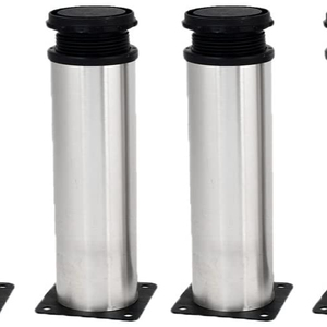 Sondoly armadio caldo vendere gambe divano regolabile in acciaio inox piedi rotondo supporto <span class=keywords><strong>cucina</strong></span> - Product Image 1
