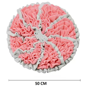 Alfombra olfativa para mascotas, tapete de juego para perros pequeños, juguete de rompecabezas, entrenamiento de olfato, almohadilla de forrajeo, comedero lento - Product Image 5