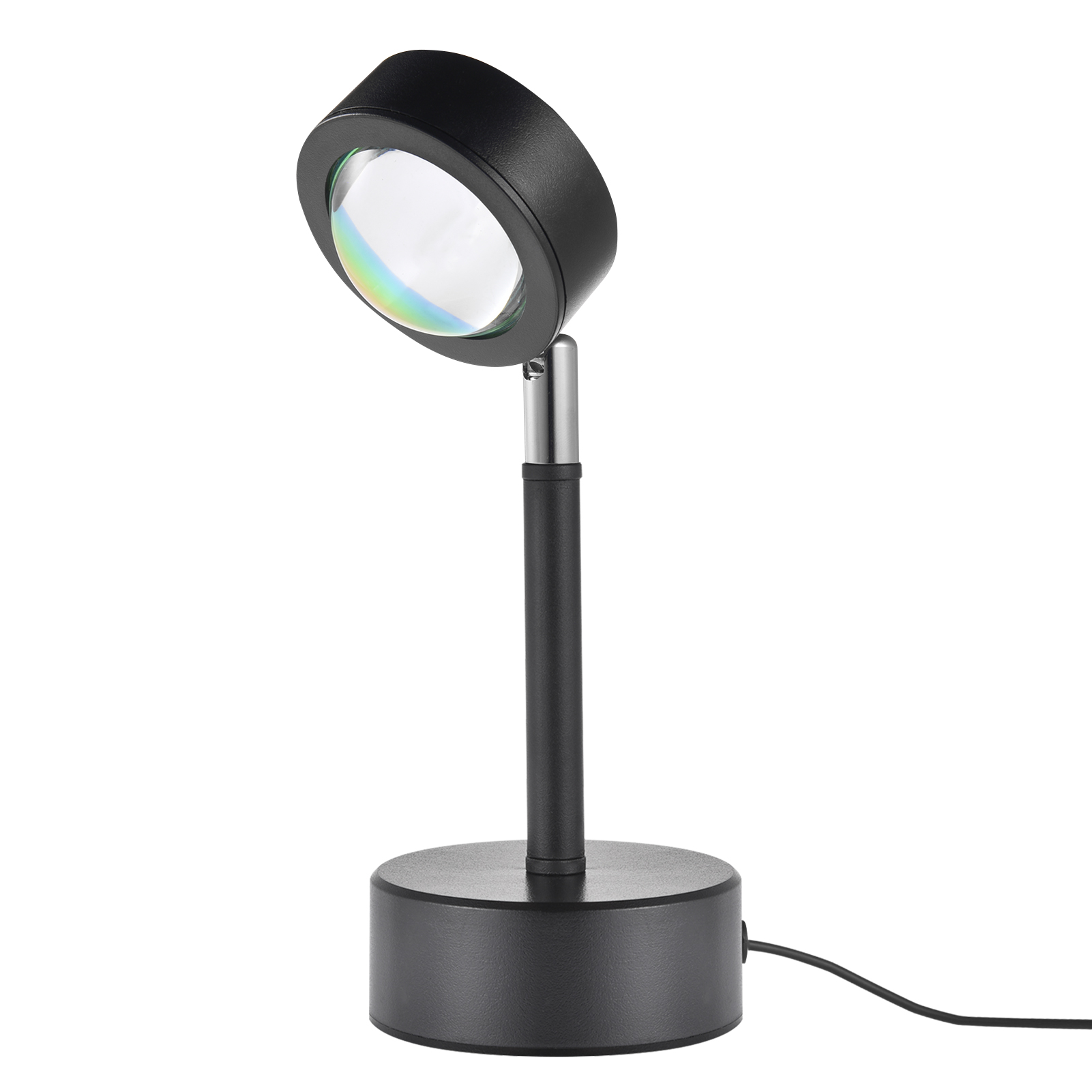 Лидер продаж на Amazon 2021, цветной напольный мини-светильник с радужным закатом, атмосфера гало, RGB, окружающий Usb-закат, светильник, проектор, лампа