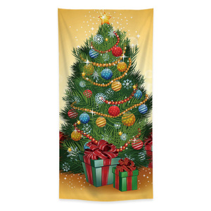 Incubo prima di natale decorazioni all'aperto di natale copertura della porta decorativa appesa tenda atmosfera festa - Product Image 5