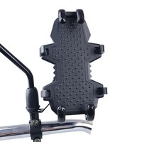 Nouveau support de téléphone portable antichoc en forme de pieuvre pour moto et voiture avec chargeur USB intégré