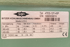 4tes-12y-40p 4tes-9y-40p bán kín máy nén lạnh bitzer máy nén trục ví<span class=keywords><strong>t</strong></span> cho <span class=keywords><strong>t</strong></span>ủ đông - Product Image 5