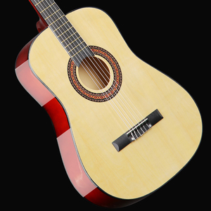 Guitarra Clásica de 36 y 39 Pulgadas al por Mayor, Guitarra Acústica para Principiantes con Cuerdas de Nailon y Madera Contrachapada, Directo de Fábrica, OEM, ODM, Económica - Product Image 2