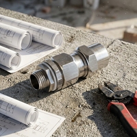 Joint de câblage antidéflagrant SS316L IP66 Ex db IIB T6 Gb 3kV 250A certifié ATEX