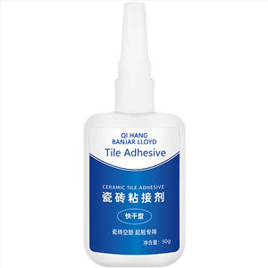 Adhésif pour carrelage imperméable, agent de liaison haute résistance pour la réparation de carrelage et le revêtement arrière, adhésif de réparation de carrelage en céramique - Product Image 1