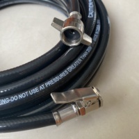 Tuyau de gonflage de pneu, tuyau de remplissage de pneu pour le marché européen 1/4 "dans 5m, 10m, 15m, 20m et 30m pour l'utilisation de gonflage de pneu