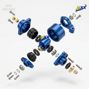 บริการงานกลึงซีเอ็นซีแบบกำหนดเองสำหรับชิ้นส่วนอะลูมิเนียมอัลลอยด์ ชิ้นส่วนกลึงความแม่นยำสูง งานกัดซีเอ็นซี 3/4/5 แกน ไม่มีขั้นต่ำในการสั่งซื้อ ประกอบฟรี - Product Image 1