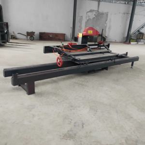 Sega a Carrello Spingitronchi per Legno <span class=keywords><strong>con</strong></span> Motore Potenziato da 220V, Sega da Tavolo per <span class=keywords><strong>Tronchi</strong></span> Circolari - Product Image 3