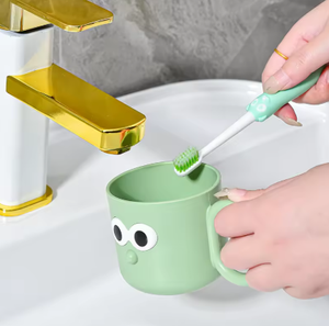 Gobelet à rincer Qiguo House Big Eyes en plastique sans BPA, écologique, pour usage domestique en couple - Product Image 4