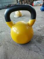 Équipement de fitness commercial, kettlebell avec logo personnalisé, kettlebell réglable en fonte revêtue de poudre, ensembles de kettlebells en kg
