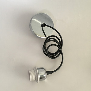 Portalámparas E27 con Cable de 2 Metros, Placa de Techo, Accesorio para Lámpara Colgante, para Dormitorio, Comedor - Product Image 4