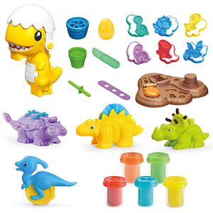 Jouet éducatif de moule d'argile de <span class=keywords><strong>dinosaure</strong></span> de bricolage de Offre Spéciale pour que les enfants modèlent et jouent avec fait <span class=keywords><strong>à</strong></span> partir de la boue - Product Image 2