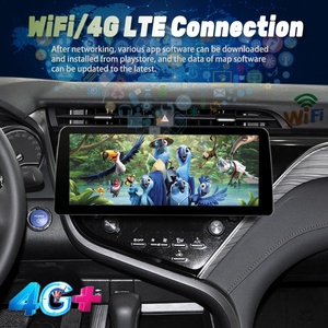 Reproductor de Video para Auto con Pantalla de 12.3 Pulgadas y Resolución 1920*720, Android 13, Radio Estéreo para Toyota Camry 2018, GPS, Multimedia, Carplay, Unidad Principal de 128GB - Product Image 4