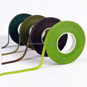Çiçek dekorasyon yeşil kağıt bant çiçek kök sarma için 1/2 inç çiçek bant - Product Image 1