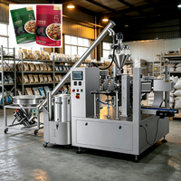 Système de remplissage vertical Doypack résistant à la corrosion de qualité alimentaire pour machine d'emballage de poudre de noix, de café, de curcuma, d'épices et de protéines