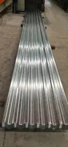 High-quality galvanized corrugated roofing panels are sold directly by the factory for construction