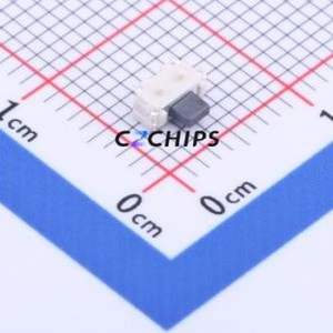 GT-TC018A-H0375-L1 Tactile Switch SMD Switch Single Pole Single Throw Rectangle Button 1.6N Horizontal Mount - Product Image 1