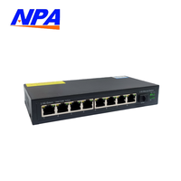 Commutateur réseau Ethernet 2,5 G à 8 ports avec port SFP 10G RJ45 pour routeur Wifi 2,5 G