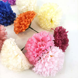 Flores <span class=keywords><strong>de</strong></span> luto funerario <span class=keywords><strong>de</strong></span> 8,5 cm <span class=keywords><strong>de</strong></span> Venta caliente, cabezas dispersas <span class=keywords><strong>de</strong></span> estambres <span class=keywords><strong>de</strong></span> clavel adecuadas para decoración <span class=keywords><strong>de</strong></span> Cementerio Conmemorativo - Product Image 3